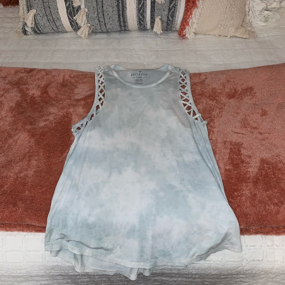 American Eagle Tie-Dye Tank